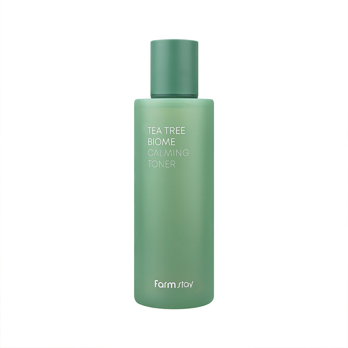 FarmStay Tea Tree Biome Calming Toner — успокаивающий тонер для лица с экстрактом чайного дерева, 200 мл